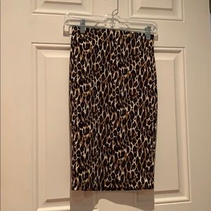 Charlotte Russe Cheetah Skirt
